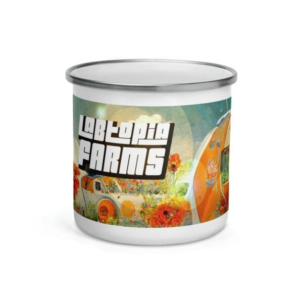 Enamel Mug - Caravanner Paradise - Image 2