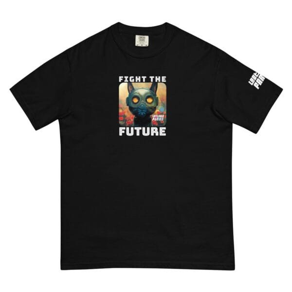 Unisex garment-dyed heavyweight t-shirt (Fight the Future) - Image 5