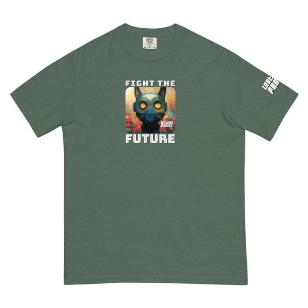 Unisex garment-dyed heavyweight t-shirt (Fight the Future) - Image 14
