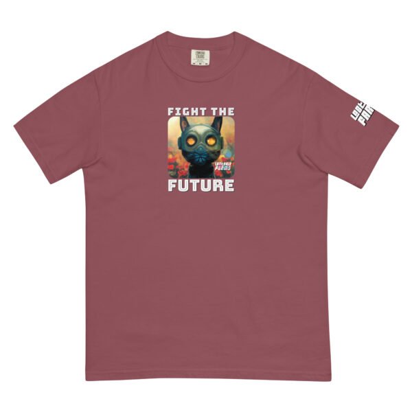 Unisex garment-dyed heavyweight t-shirt (Fight the Future) - Image 11
