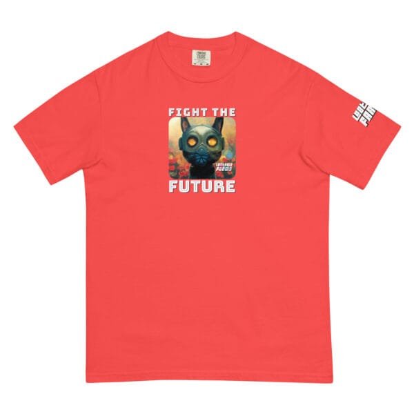 Unisex garment-dyed heavyweight t-shirt (Fight the Future) - Image 22