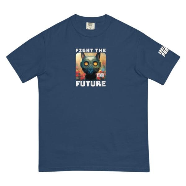 Unisex garment-dyed heavyweight t-shirt (Fight the Future) - Image 8